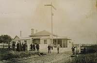 the station in 1880