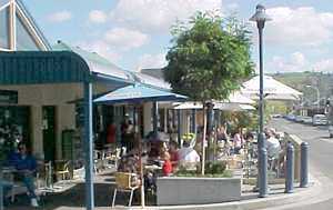 Outdoor cafe