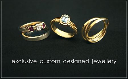 Exclusive custom designed jewellery